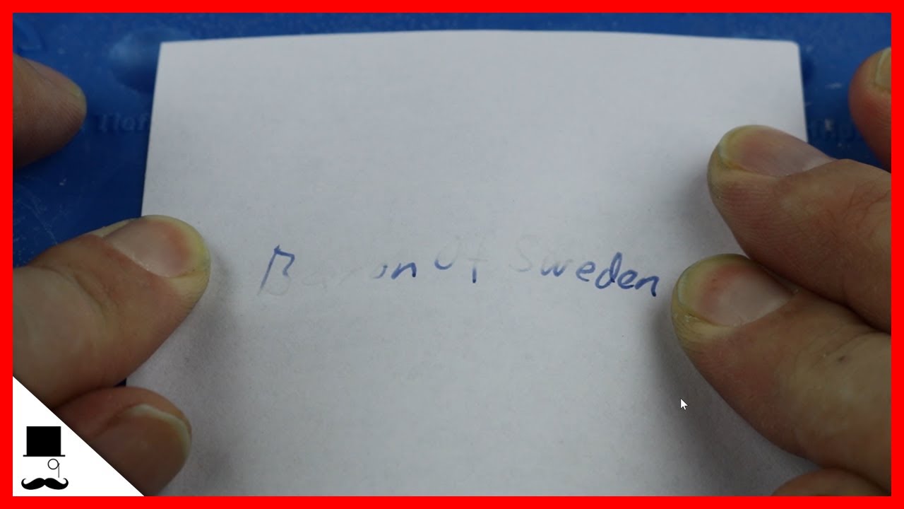 Inc that can disappear and reappear called frixion Experiment with