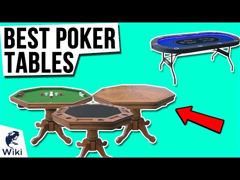 10 Best Poker Tables 2021