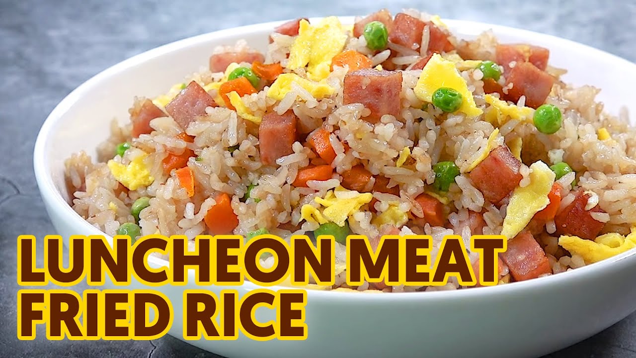Luncheon Meat Fried Rice | Panlasang Pinoy
