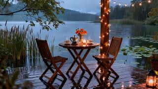 The soothing sound of rain is the music played by nature, Helps relax and sleeping