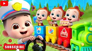 Toot Toot Train Song (Yummy Snacks Version) 🚂🍎 | Toddler Songs &amp; Preschool Learning