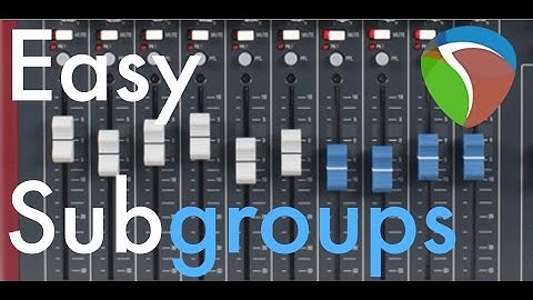 Easy Sub Groups in REAPER