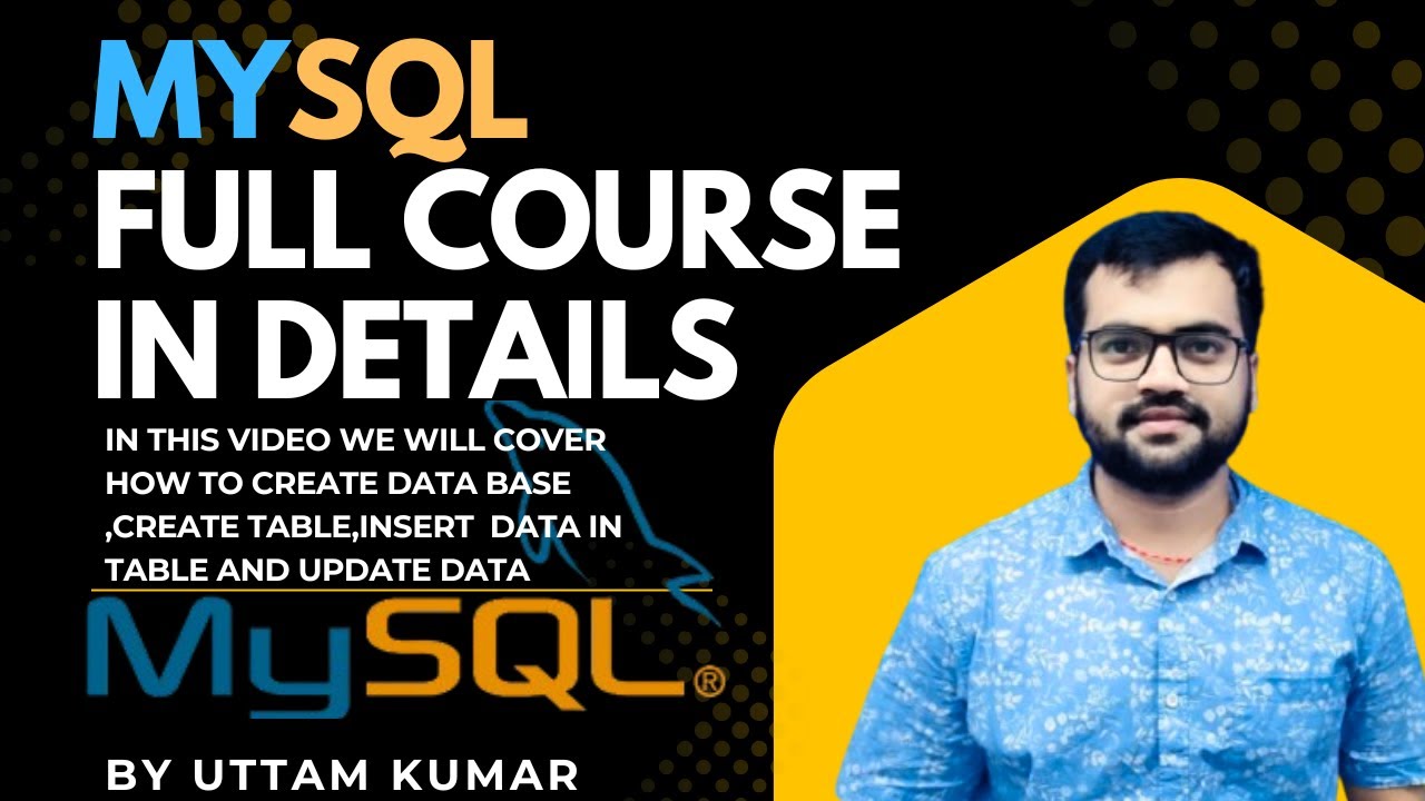 MySQL CRUD Basics: Create DB, Create Table & Insert Data Explained ...