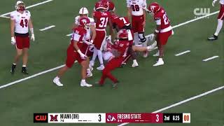 Instant Highlights Fresno State 18, Miami Ohio 3