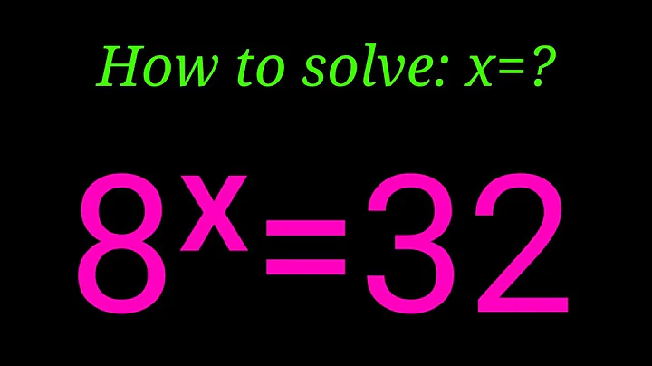 A Nice Exponential Equation Solving By Math Tutor Jakaria One🔥✍️