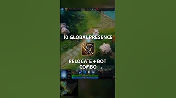 Unstoppable Map Control: Io Relocate + Boots of Travel #Dota2 #Io