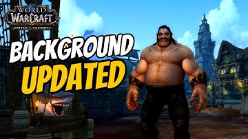 Kul Tiran Human Login Background Updated  | WoW Patch 8.1.5 | World of Warcraft Battle For Azeroth