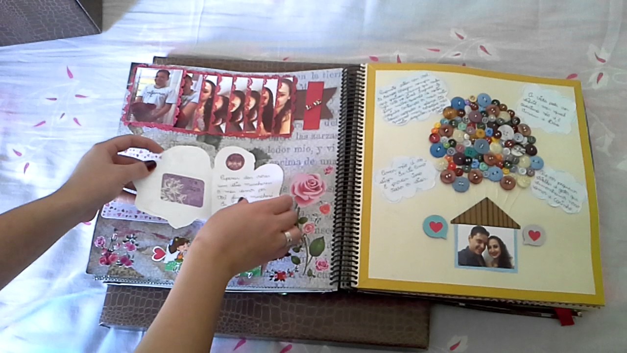Scrapbook para Namorado..