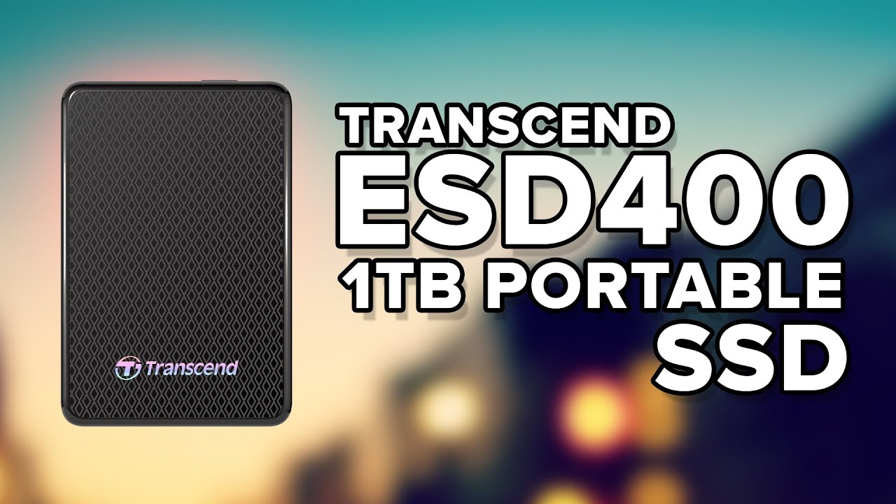 Transcend SSD 1TB ESD400 USB 3.0 Portable Solid State Drive at