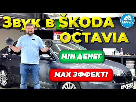 Заменил динамики в SKODA OCTAVIA Bolero, сравниваем автозвук