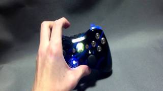 Tiger Stripe Custom Xbox 360 Controller
