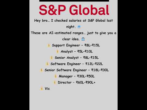 S P Global Dealer Relations Manager Salary