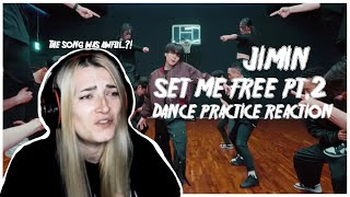 [CHOREOGRAPHY] 지민 (Jimin) ‘Set Me Free Pt.2’ Dance Practice! | FIRST TIME REACTION🔥🔥🔥 #jimin #bts
