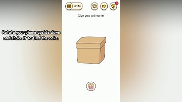Brain Find Level 34 Give you a dessert