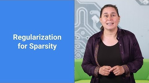 Regularization for Sparsity