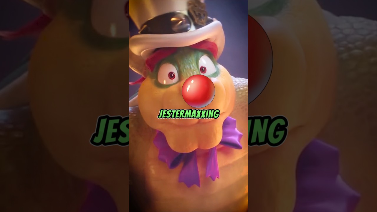Bowser King of Jestermaxxing? #supermariogalaxy #bowser #mariomovie #looksmax #nintendo