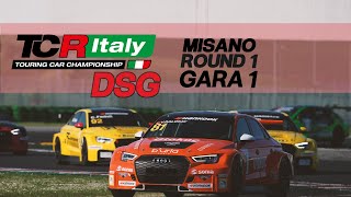 TCR Italy DSG  ACI Racing Weekend Misano round 1  Gara 1