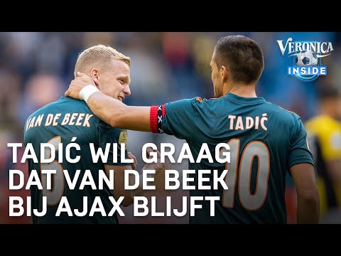 Tadic wil graag dat Van de Beek bij Ajax blijft | VERONICA INSIDE