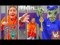 Last to Leave Prison Escape Room Wins $10,000 Challenge (Pond Monster Undercover Police Captured me)