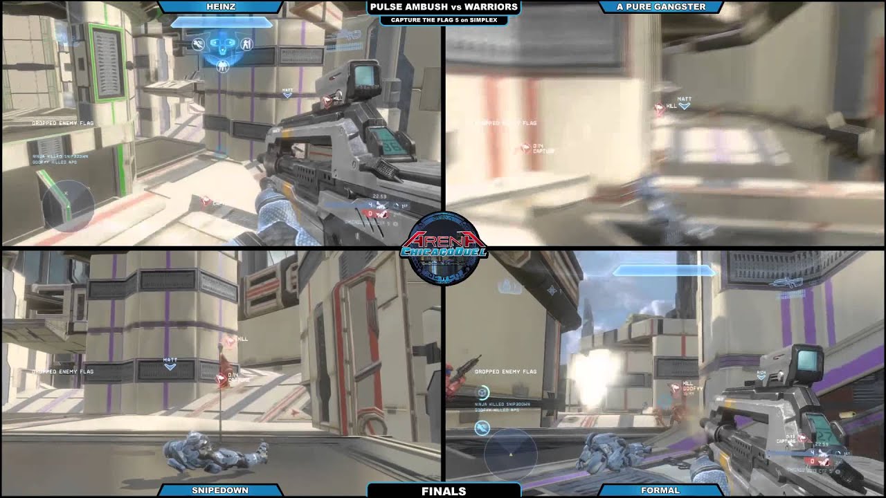 AGL Chicago 2013 | Ambush vs Warriors - Finals - Simplex CTF QUAD SCREEN