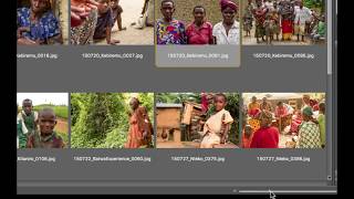 HOW TO  use Adobe Bridge to select, reorder and rename photos