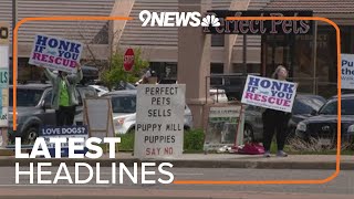 Extended headlines | Protesters call for end to use of puppy mills