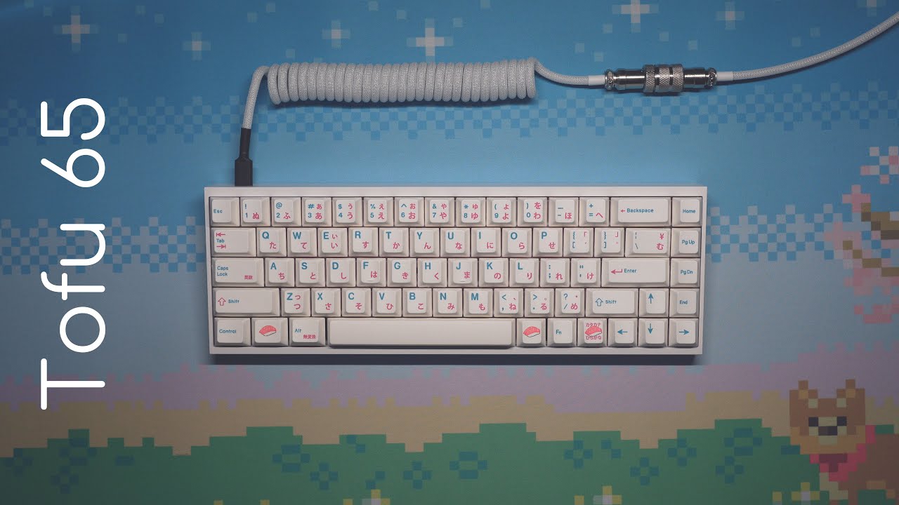 Tofu65 Full Build Banana Split Switches MillMax 7305 YouTube