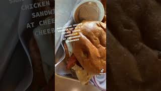 CHICKEN SANDWICH COMBO AT CHEEBURGER CHEEBURGER🤨