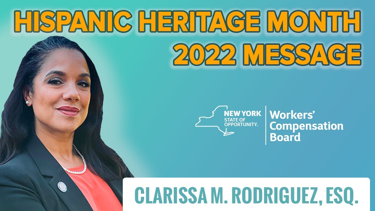 Hispanic Heritage Month Message 2022 - YouTube