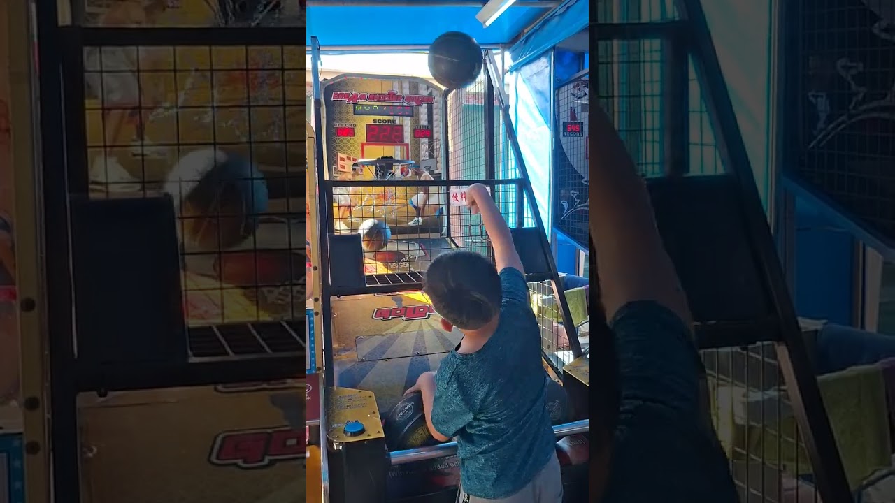 盜版黃金飛落力籃球機