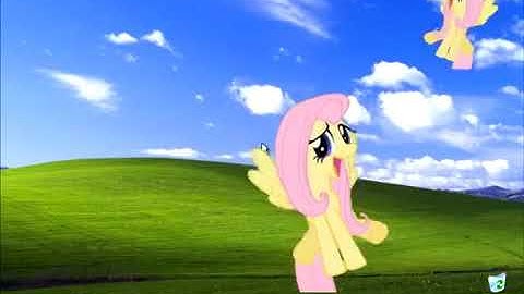 [REUPLOAD] ( FILLER ) Fluttershy has a sparta windows Xp v2 remix