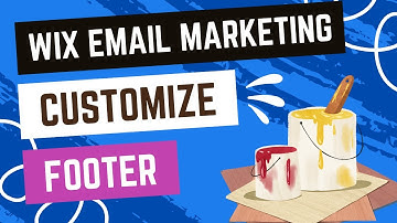 Wix Email Marketing: Customizing The Footer Of Your Campaign