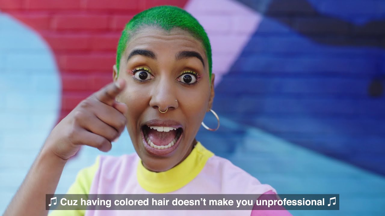 Colored Hair  Official Music Video  YOU By Sally