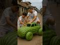 Watermelon Car Built by Ronaldo and His Son Destroyed 😢