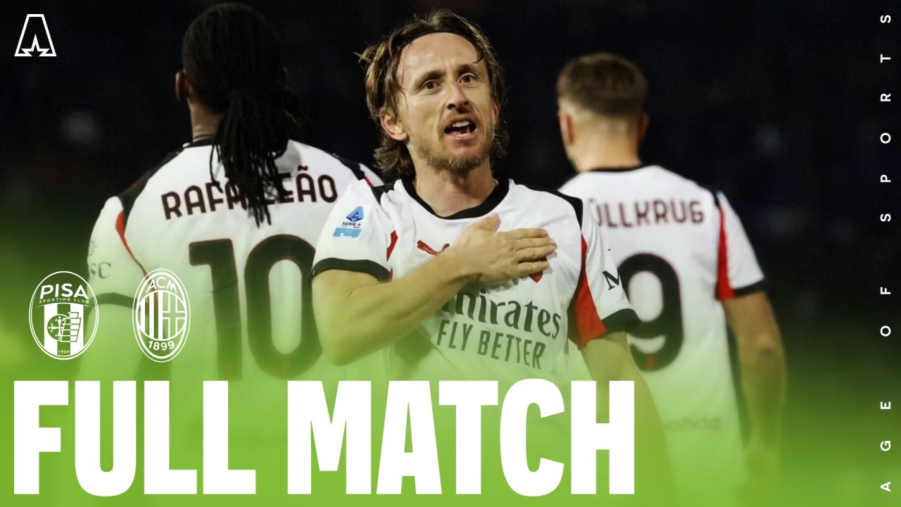 Serie A 2025/26 Matchday 25: Pisa vs AC Milan - FULL MATCH