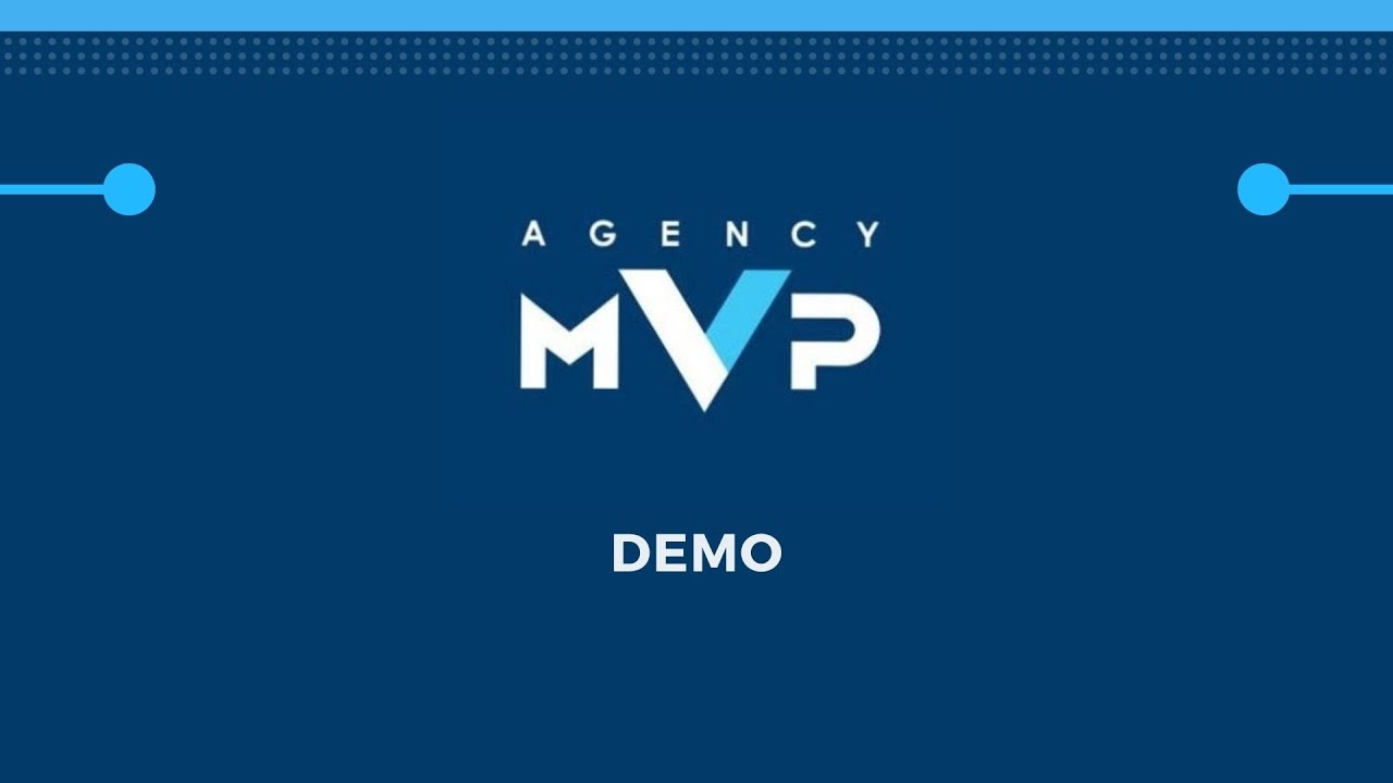 Agency MVP Demo - December 2020 - YouTube