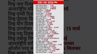 SSC Gd 2026 | SSC Gd Gk GS Practice Set 2026 #sscgd2026 #ssccgl #ssc #staticgk #gkquiz #gk