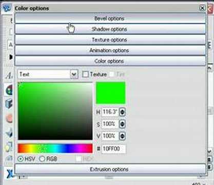 Xara3D : Using "Sizing Pixels" 2
