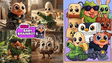 Merge Fellas Baby Brainrot 5: UNBELIEVABLE New Characters & Very Cute! Update Boss! (NEW UPDATE)🔥