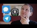 Signal Messenger vs Telegram vs Threema