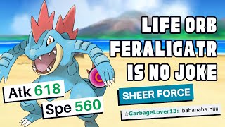 Sheer Force Feraligatr Is SLEPT On! (Gen 9 OU Pokemon Showdown)