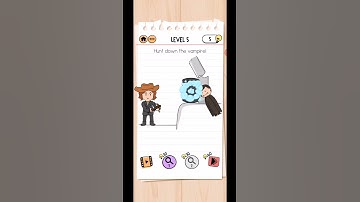 Brain Test 2 | Monster Hunter Joe Level 5 Solution | Hunt down the vampire!