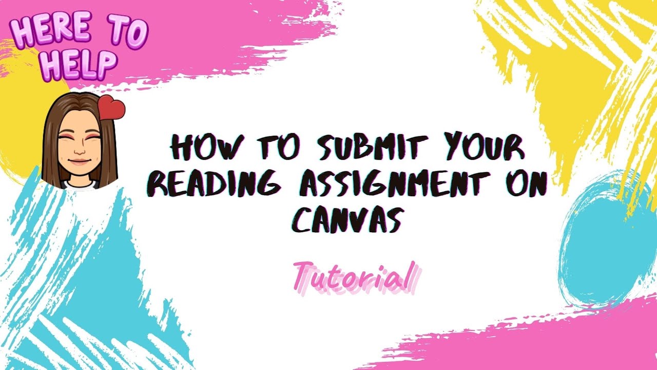 reading assignment in canvas