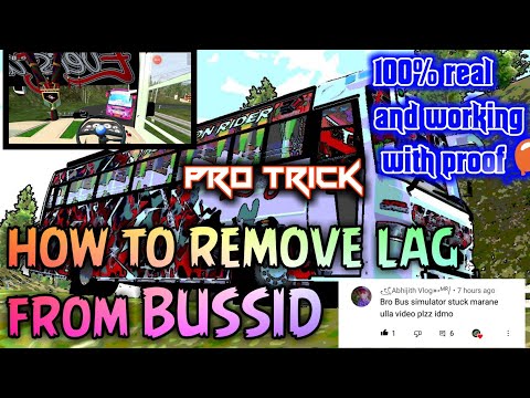 how to remove lag in bus simulator Indonesia #nolag #viral #bussidmod #malayalam