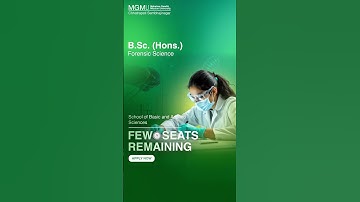 B.Sc. (Hons) in Forensic Science | Admissions Open 2025–26