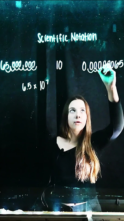 Scientific Notation Example