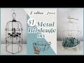 Dollar Tree DIY Metal Birdcage / Chandelier Birdcage DIY