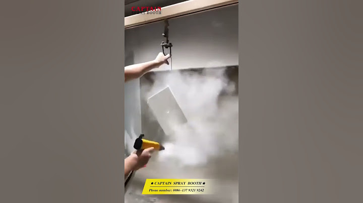 Spray Booth For Small and medium workpiece