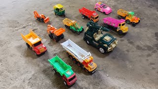 JCB & 4 Tractors Heavy Rescue Mission! Tata Truck, Volvo & BharatBenz Trapped in River | CS Toy