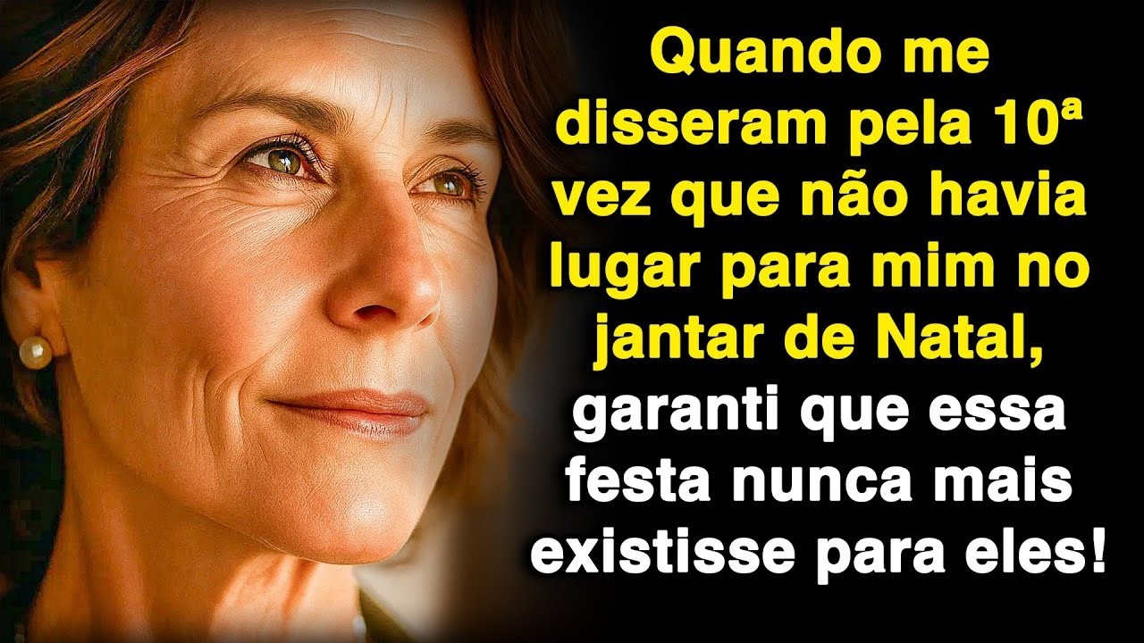 Depois de me excluírem pela 10ª vez da ceia de Natal, apaguei a festa da vida deles!
